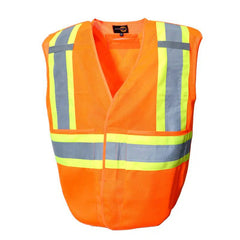 Women's 2 Pocket Mesh Safety Vest