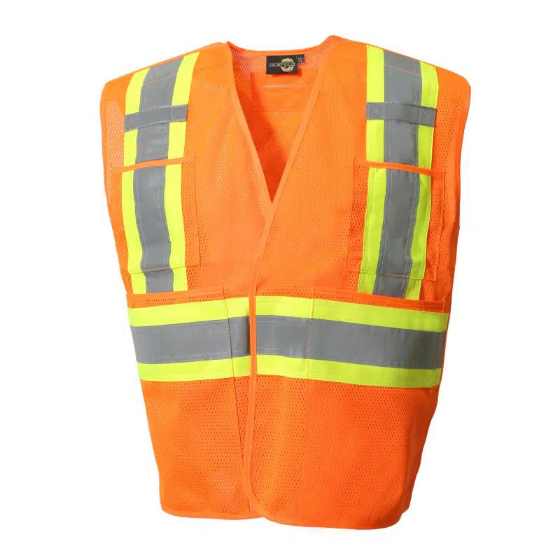 Women's 4 Pocket Mesh Safety Vest